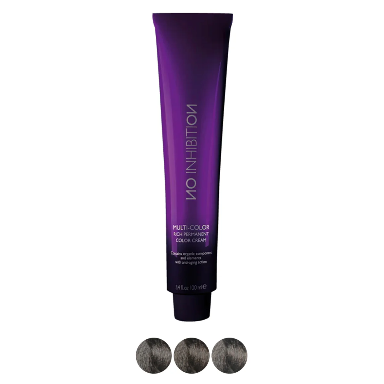 no inhibition multicolor - intense ash shades